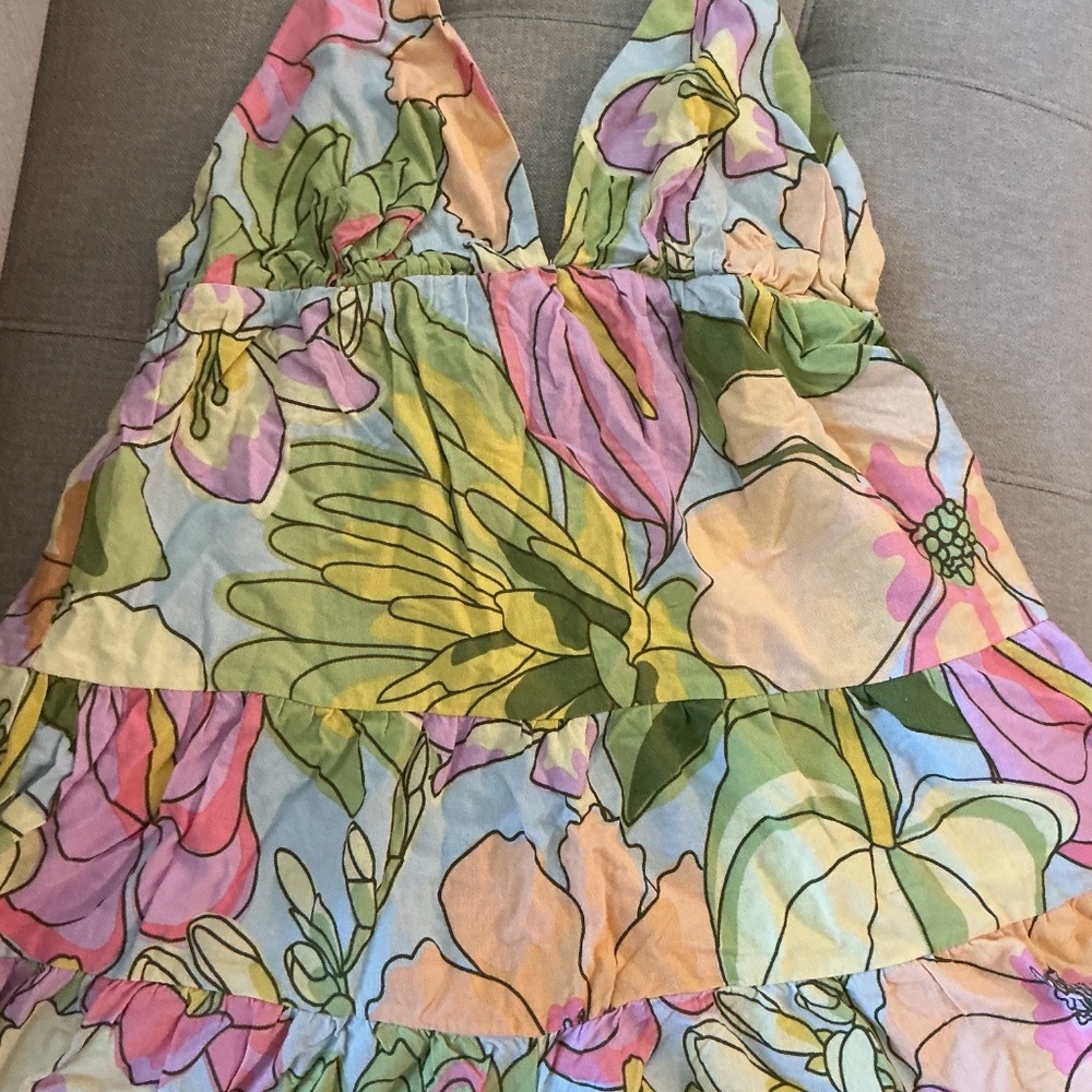 🌸 Farm Floral Romper – Size L (G) 🌸 - Picture 6 of 8